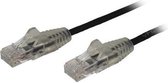 Startech.Com 2 M Cat6 Kabel - Slanke Cat6 Netwerkkabel - Zwart - Snagless Rj45 Connector - Gigabit Ethernet Kabel - 28 Awg (N6Pat200Cmbkss) - Verbindingskabel - Rj-45 (M) Naar Rj-45 (M) - 2 M