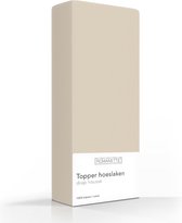 Drap-housse pour surmatelas Romanette - Camel - Simple (180x200 cm)