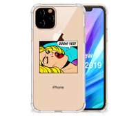 Anti Shock Bumper Case Apple iPhone 11 Pro Popart Oh Yes