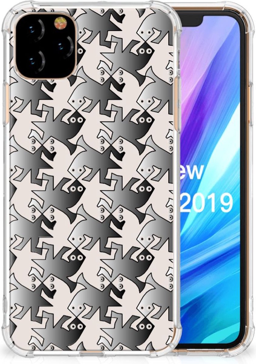 Apple iPhone 11 Pro Max Case Anti-shock Salamander Grey