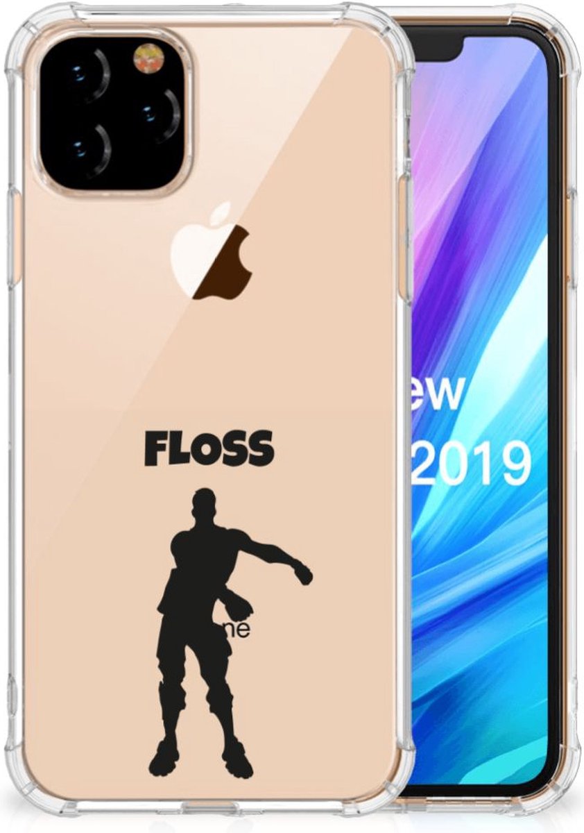 Apple iPhone 11 Pro Stevig Bumper Hoesje Floss