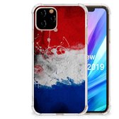 Geschikt voor Apple iPhone 11 Pro Cover Case Nederlandse Vlag