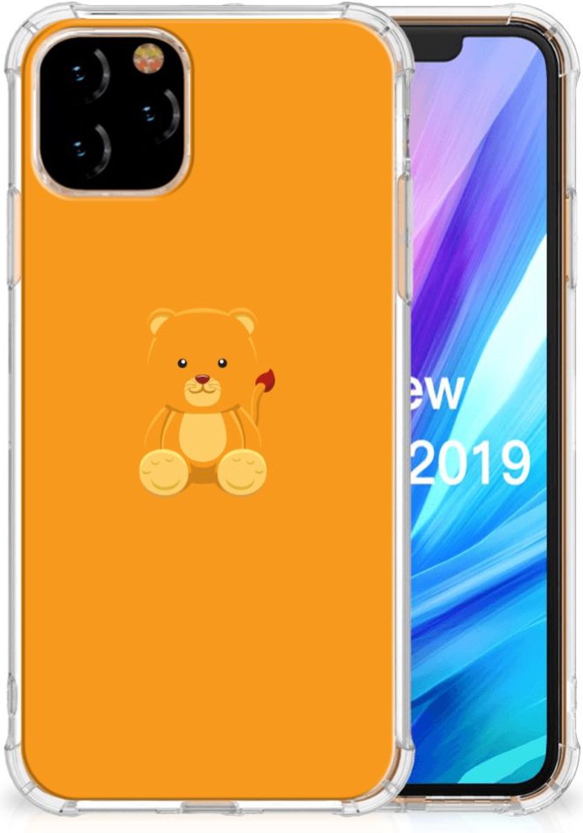 Apple iPhone 11 Pro Stevig Bumper Hoesje Baby Beer