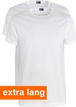 Alan Red - Extra Lang T-Shirts - 2 Pack - Derby - Regular Fit - Wit - Moda  Italia