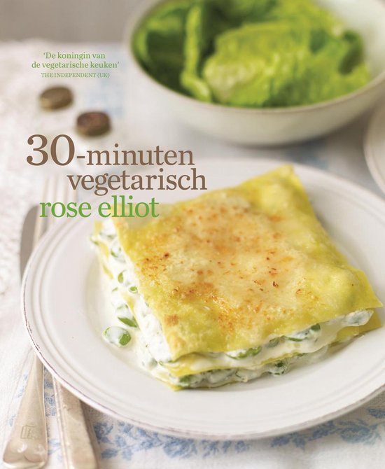 Cover van het boek '30 minuten vegetarisch' van Rose Elliot