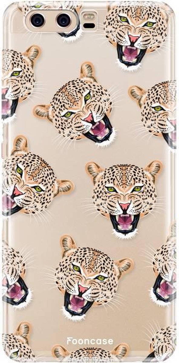 Huawei P10 - TPU Soft Case - Back Cover telefoonhoesje - Leopard / Luipaard Print d