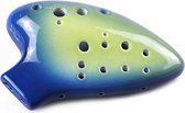 STL Double Ocarina with Maximized Range - Ceramic - C Major + Songbook