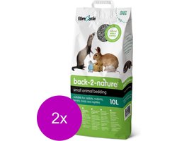 Back-2-Nature Bedding & Litter - Bodembedekking - 2 x 10 l