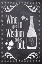 Wine Goes In Wisdom Comes Out