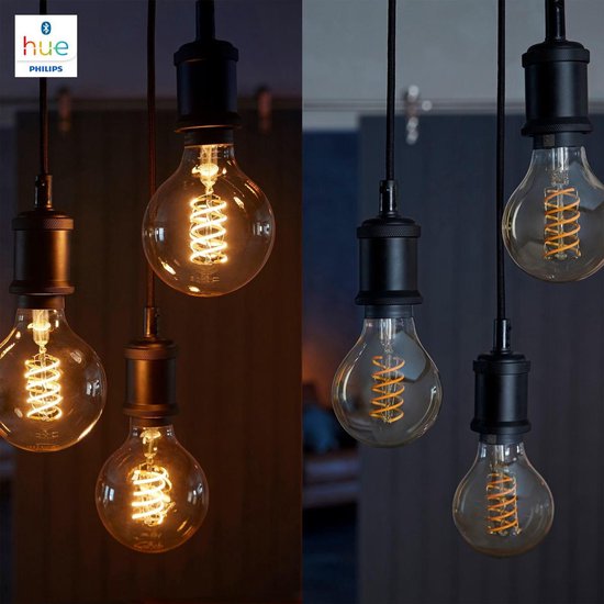 Filament Lamp - White - G93/E27 - losse lamp - Bluetooth