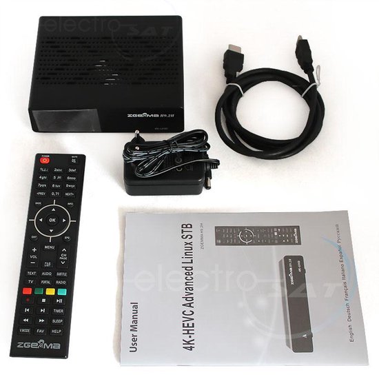 Remote Control For Zgemma H10 2H H8.2H 4K IPTV Box WEBTV DVB-S2X
