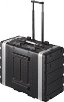 Proplus Flightcase Trolley 19 Inch Abs 42 Cm 6u Zwart