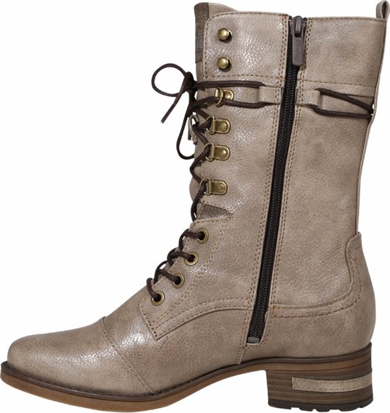 Taupe Mustang Korte Laarzen Dames 40 | Bestel nu!
