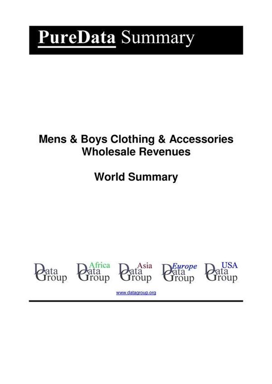 PureData World Summary 1715 - Mens & Boys Clothing & Accesso ... - cover