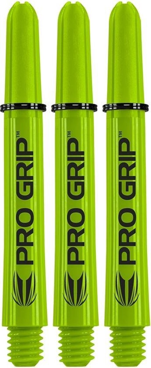 Target Pro Grip Dartshafts - Groen - In Between - (1 Set) van Target — afbeelding 2