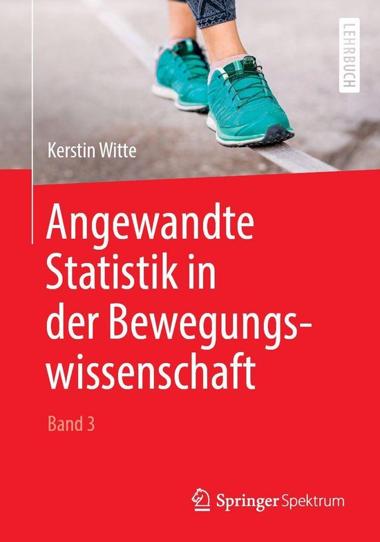 Angewandte Statistik in der Bewegungswissenschaft (Band 3) - cover