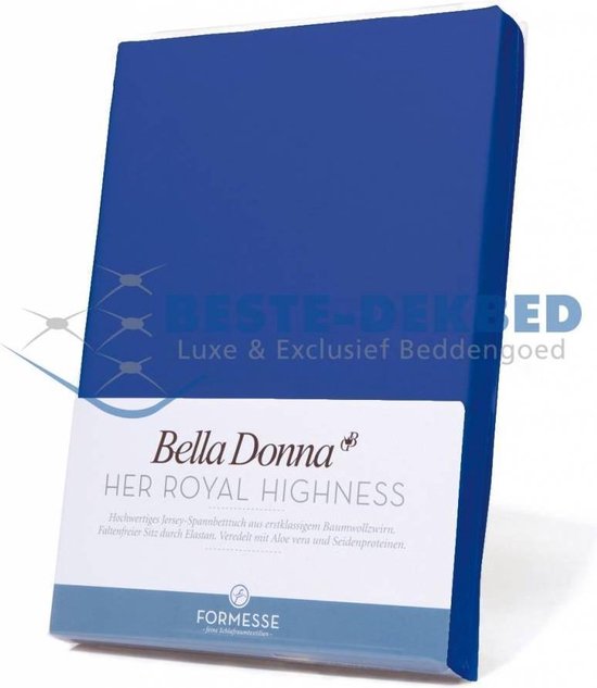 Bella Donna Hoeslaken  Jersey - 200x220/240 - royalblauww