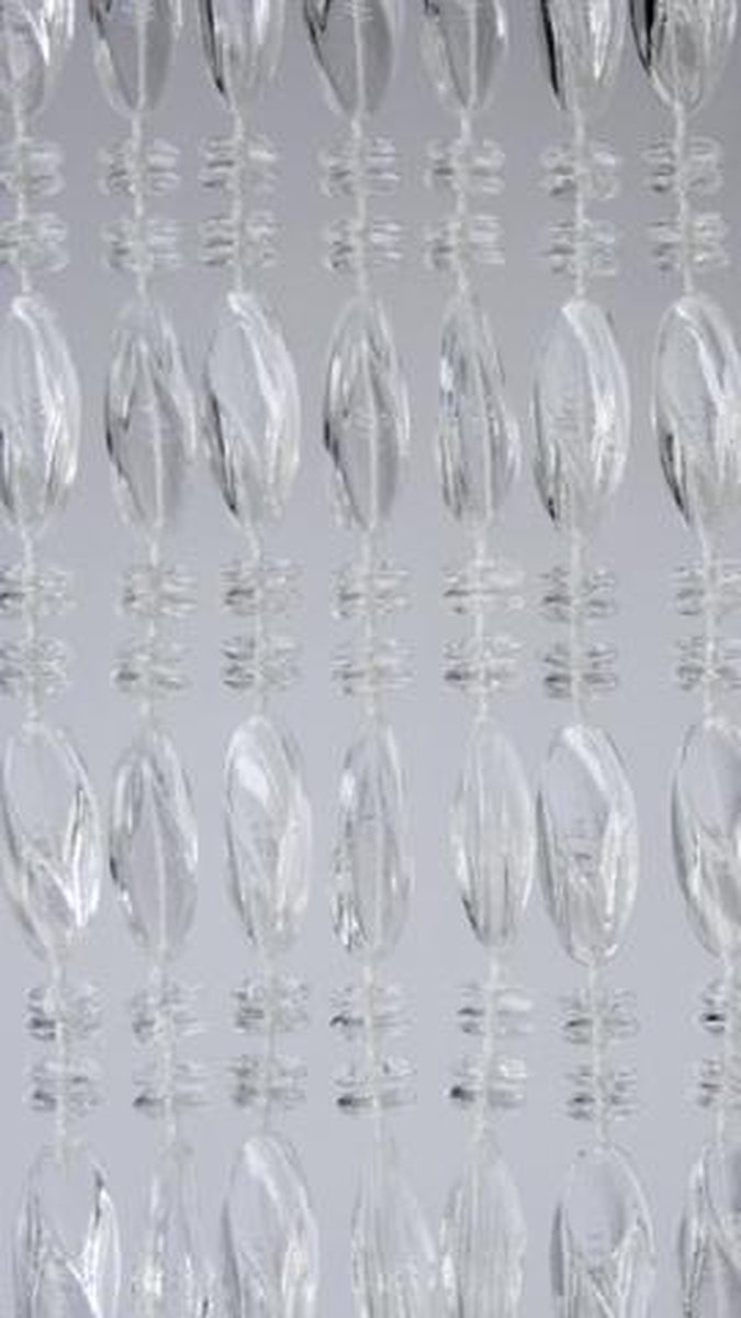 Vliegengordijnenexpert Chios - Vliegengordijn - 90x210 cm - Transparant