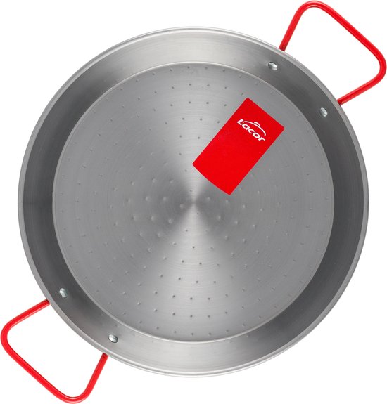 LACOR Steelpan met deksel FOODIE 18/10 staal, binnenmarkering 24 cm 5 L 45024
