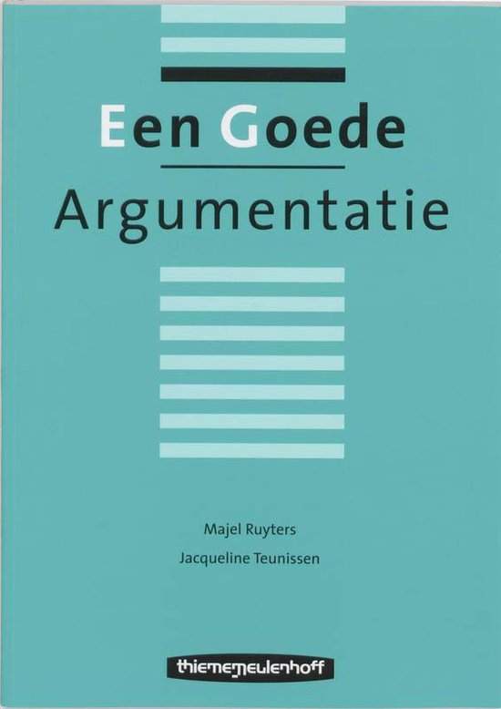 Een goede argumentatie
