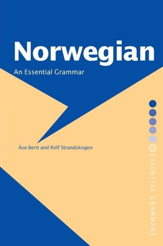 Norwegian An Essential Grammar - cover
