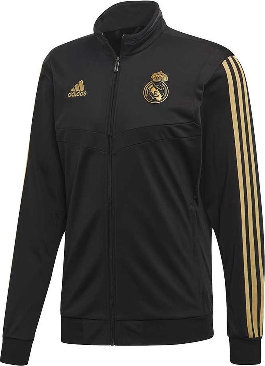 adidas Real Madrid trainingspak heren zwart/goud | bol.com