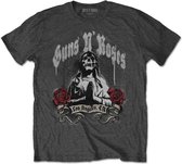 Guns N' Roses - Death Men Heren T-shirt - M - Grijs