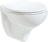 Toiletpot/Wandcloset met Bidet DC00320 Wit