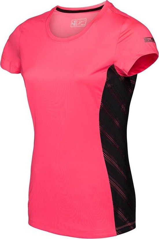 Oppervlakkig tactiek Ladder Sjeng Sports Tiggy tennisshirt dames roze " | bol.com