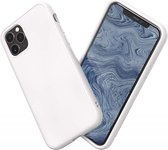 Apple iPhone 11 Pro Hoesje - Rhinoshield - SolidSuit Serie - Hard Kunststof Backcover - Wit - Hoesje Geschikt Voor Apple iPhone 11 Pro