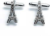 Manchetknopen - Eiffeltoren Toren Gebouw Parijs Frankrijk
