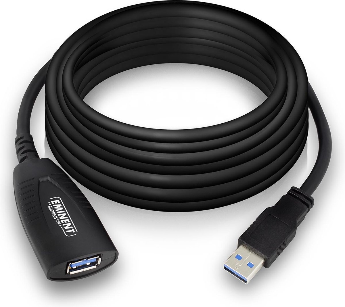 Eminent EM1530 USB-kabel 5 m USB 3.2 Gen 1 (3.1 Gen 1) USB A Zwart