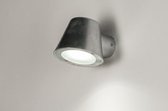 Lumidora Wandlamp 72652 - GU10 - Grijs - Zilvergrijs - Aluminium - Zink - Metaal - Buitenlamp - Badkamerlamp - IP44