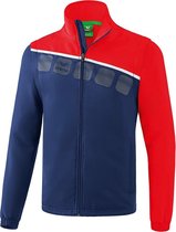 Erima 5-C Jack - Jassen  - blauw donker - XL