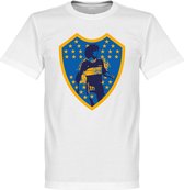 Maradona Boca Juniors Logo T-Shirt - XXL