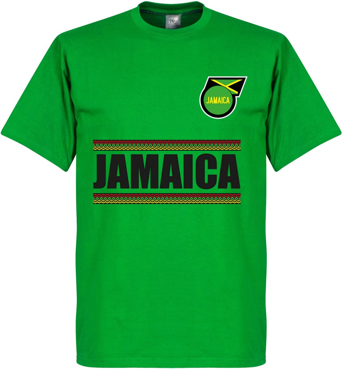 Jamaica Team T-Shirt - Groen - XXL