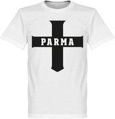 Parma Cross T-Shirt - Wit - XXL