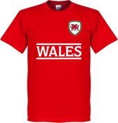 Wales Team T-Shirt - Rood - XS