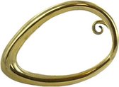 Solid Brass Tear Coil (Per Paar) - 3 mm ©LMPiercings