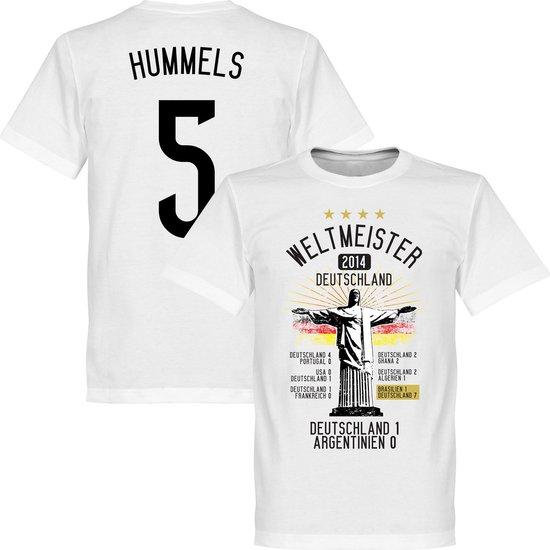 Duitsland Road To Victory Hummels T-Shirt - M