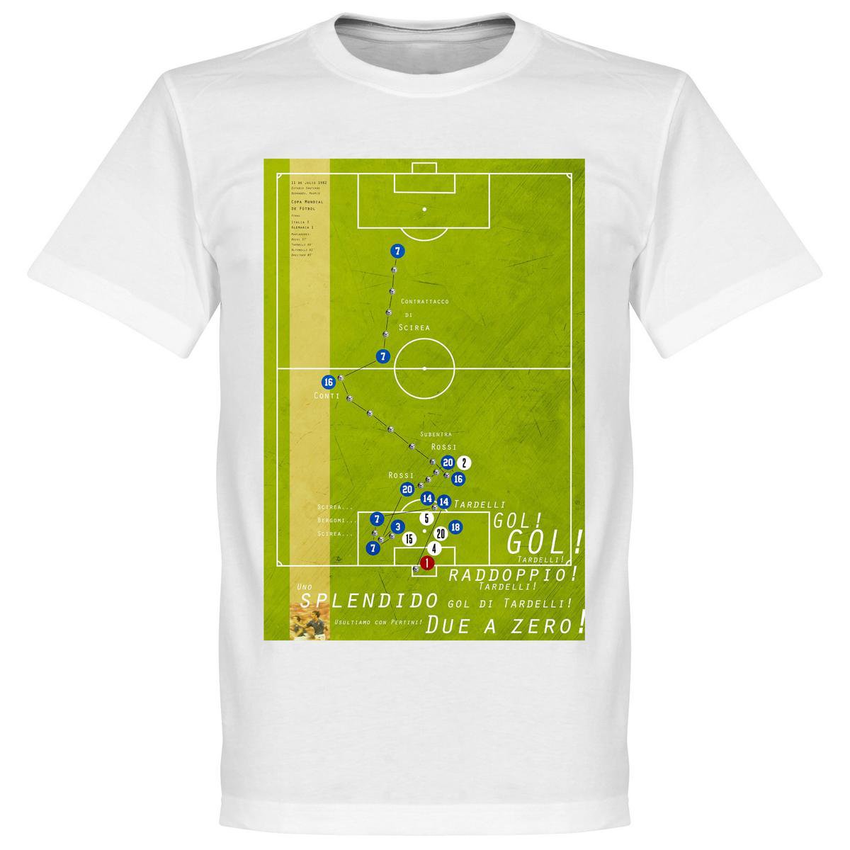 Pennarello Marco Tardelli 1982 Classic Goal T-Shirt - XXXL