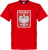 Polen Logo T-Shirt - Rood - XXL