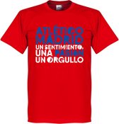 Atletico Madrid Motto T-Shirt - S