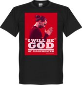 Zlatan God of Manchester T-Shirt - L