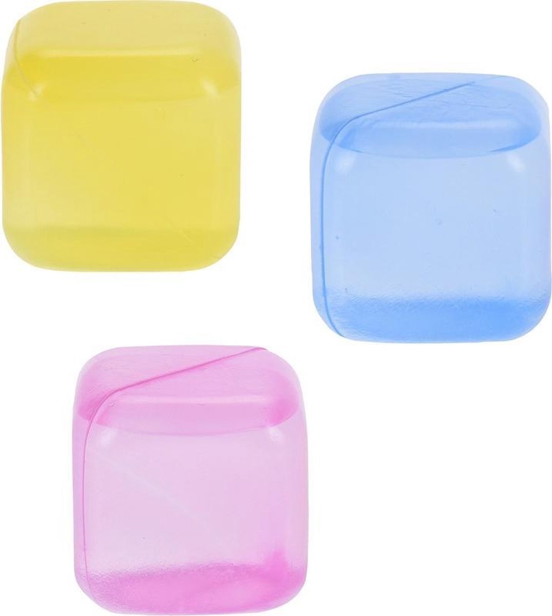 en plastique de moule à glaçons sans BPA 36x glaçons réutilisables et colorés plastique pour refroidir les boissons et les boissons 