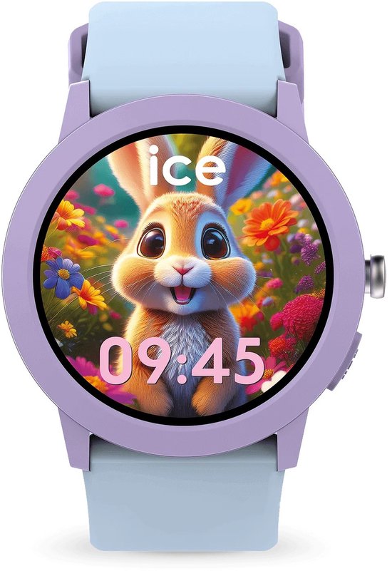 Ice-Watch ICE-Smart Junior 3.0 RD - Kindersmartwatch - 39 mm - Find My - Purple / Soft Blue
