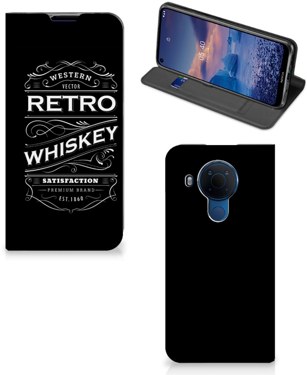Nokia 5.4 Flip Style Cover Whiskey