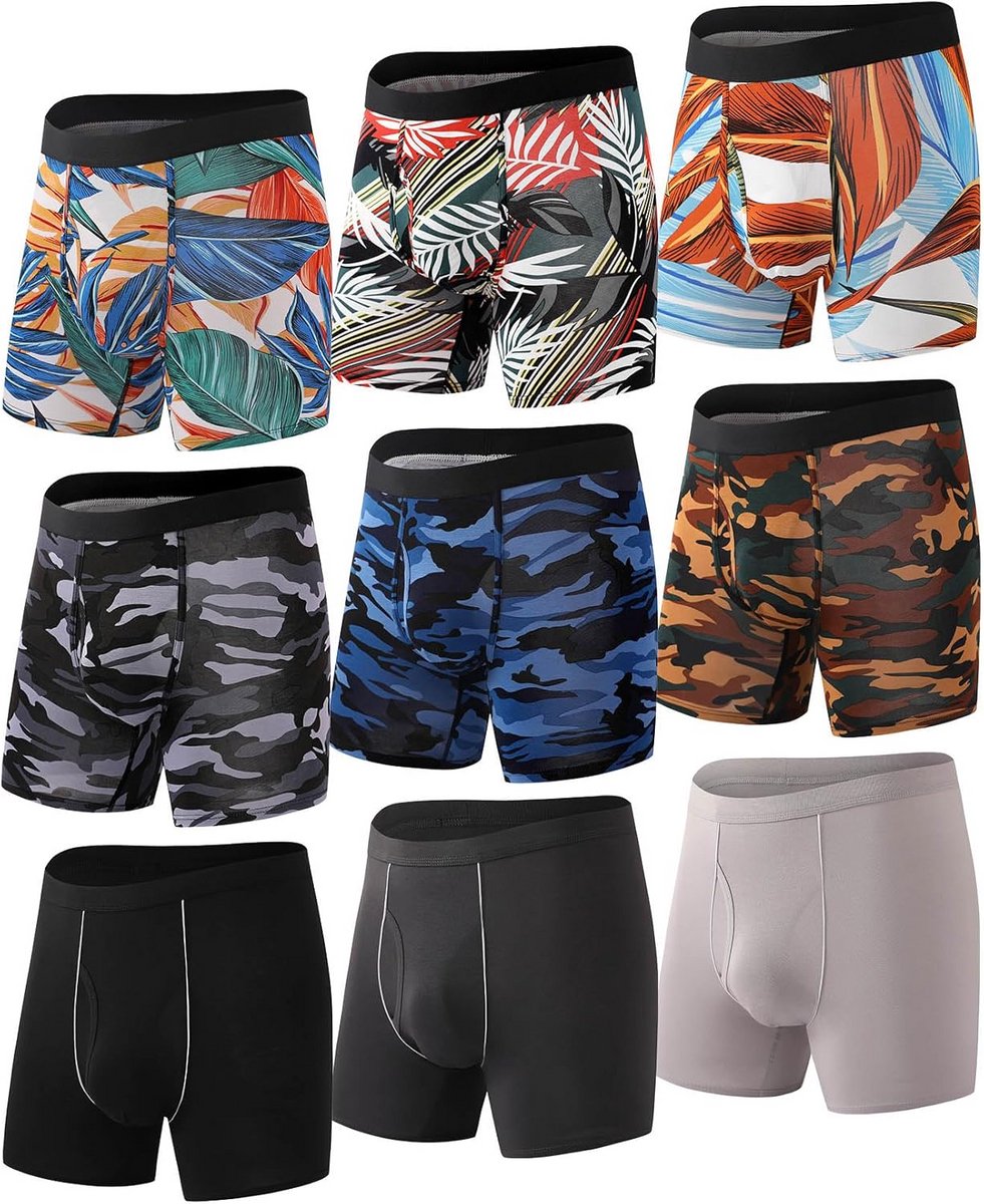 Bamboe Boxershorts voor Heren - Superzacht en Ademend - Multipack