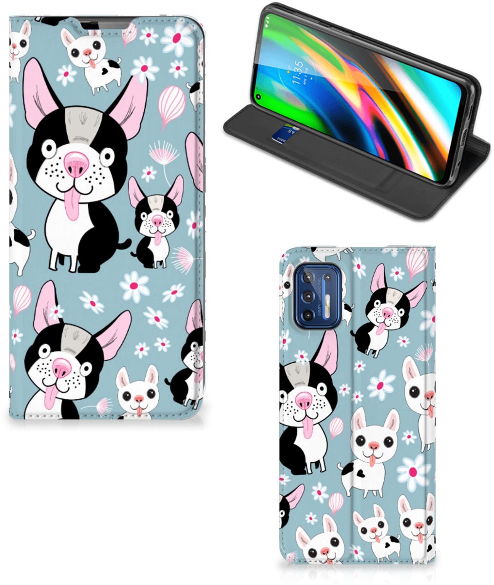 Motorola Moto G9 Plus Hoesje maken Hondjes