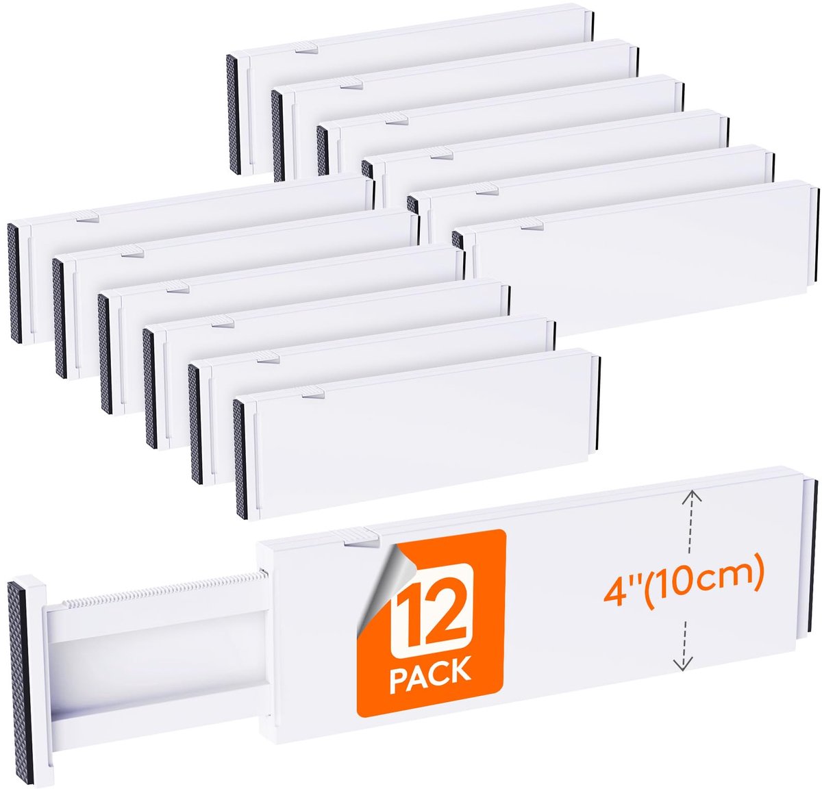Schubladentrenner - Verstelbaar en Expandabel - Voor Schubladen 34-50 cm